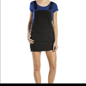 Overall mini skirt
